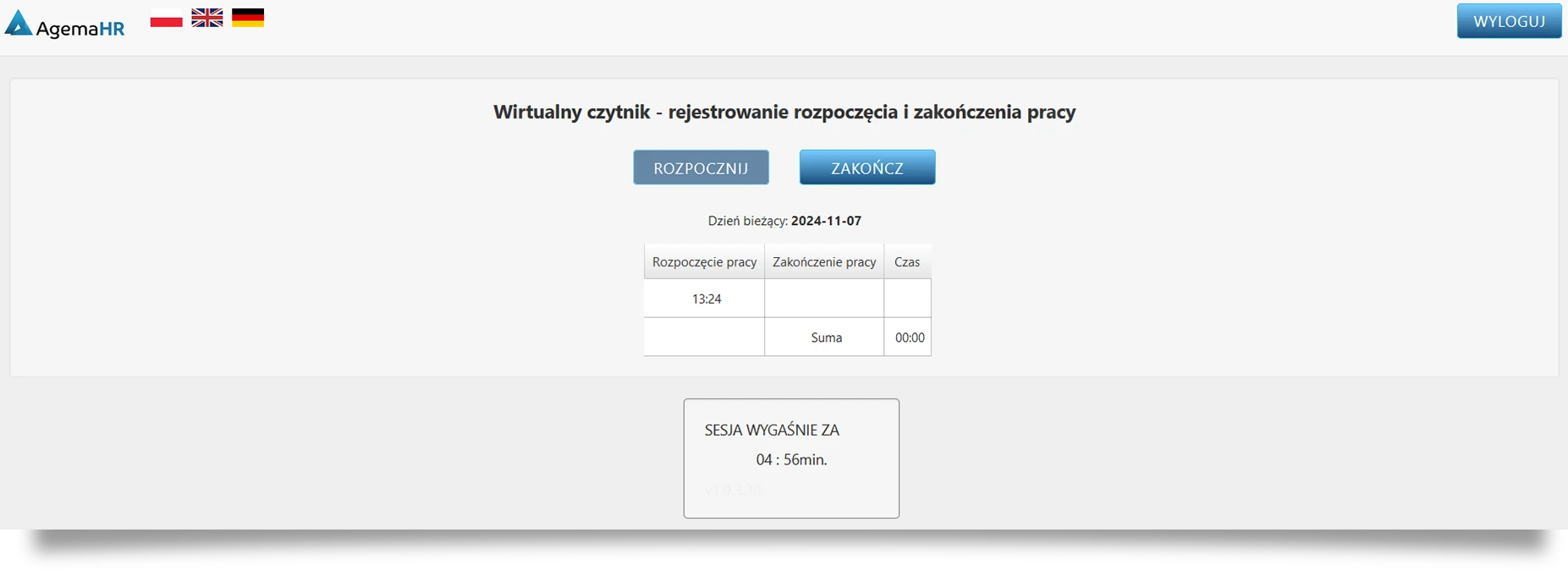 zdjęcie systemu